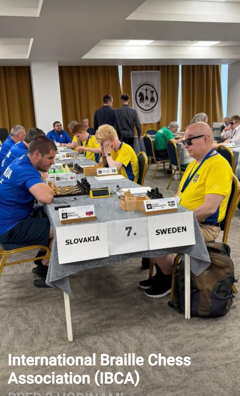 17. IBCA olympiáda v šachu zrakovo postihnutých reprezentačných družstiev, šachové zápasy